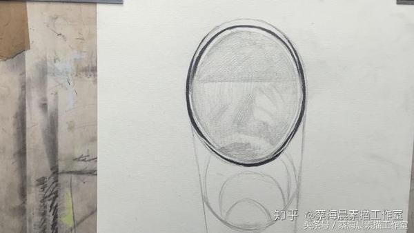 3d素描立體畫玻璃杯的原版步驟稿想畫的同學可以臨摹一張