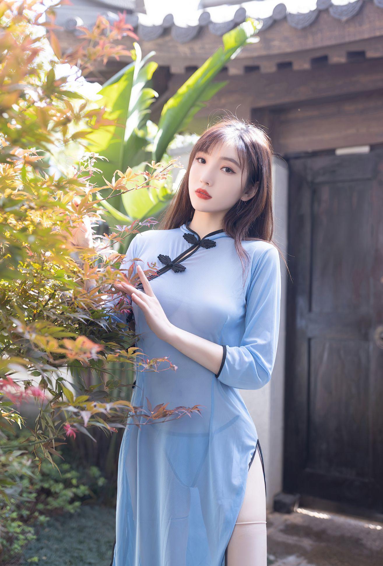 高清模特壁纸|林乐一民国风专辑