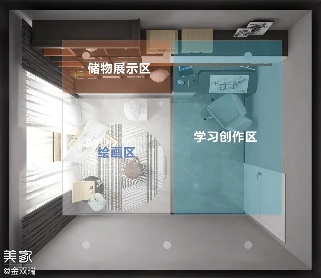 别傻傻只做书桌+书柜了，这25种书房设计，简直太妙了！