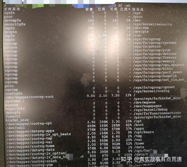 磁盘占用率 100 的排查 知乎
