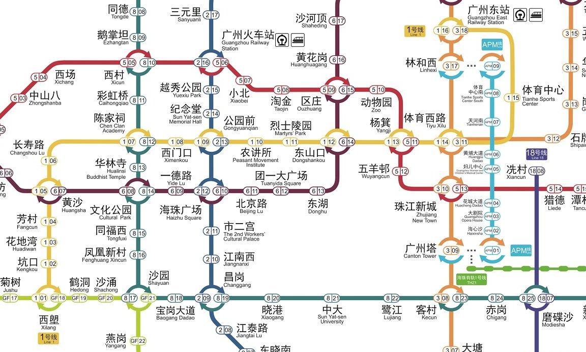广州芳村几号线地铁图图片