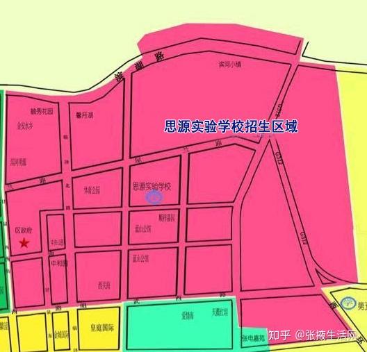 2020年甘州区城区小学一年级招生区域分布图（值得收藏） - 知乎