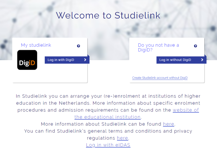 一站式整理：荷兰Studielink申请指南 知乎
