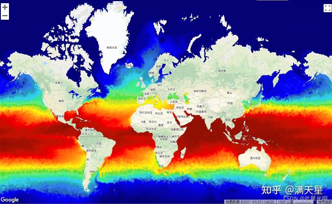 Google Earth Engine——NOAA每天1/4度的最佳内插海面温度(OISST)提供了完整的海洋温度场数据集 - 知乎