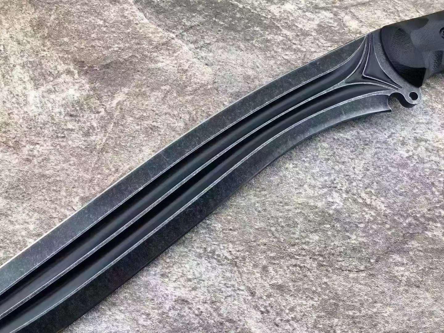 khai战术"掠夺者"尼泊尔狗腿弯刀 双刃 - 知乎