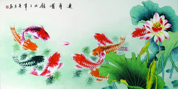 過年了來學學怎麼送魚送祝福