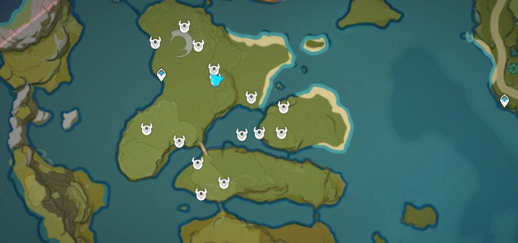 原神秘宝迷踪攻略明冠峡瑶光滩特殊宝藏藏宝地宝藏分布汇总