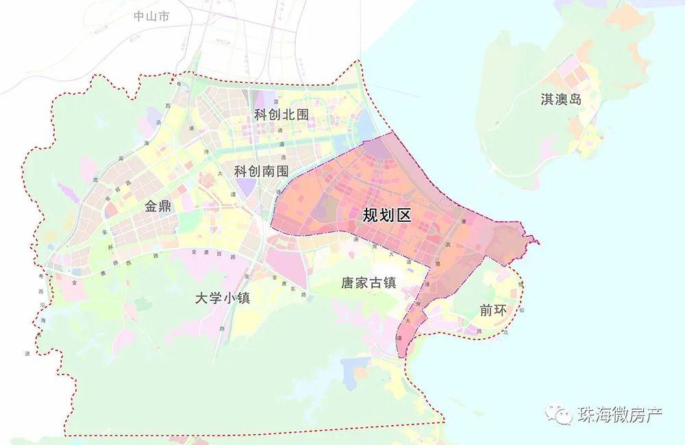 整个珠海高新区,涉及唐家半岛、科创北围、后环片区,最全规划!建议收藏… - 知乎