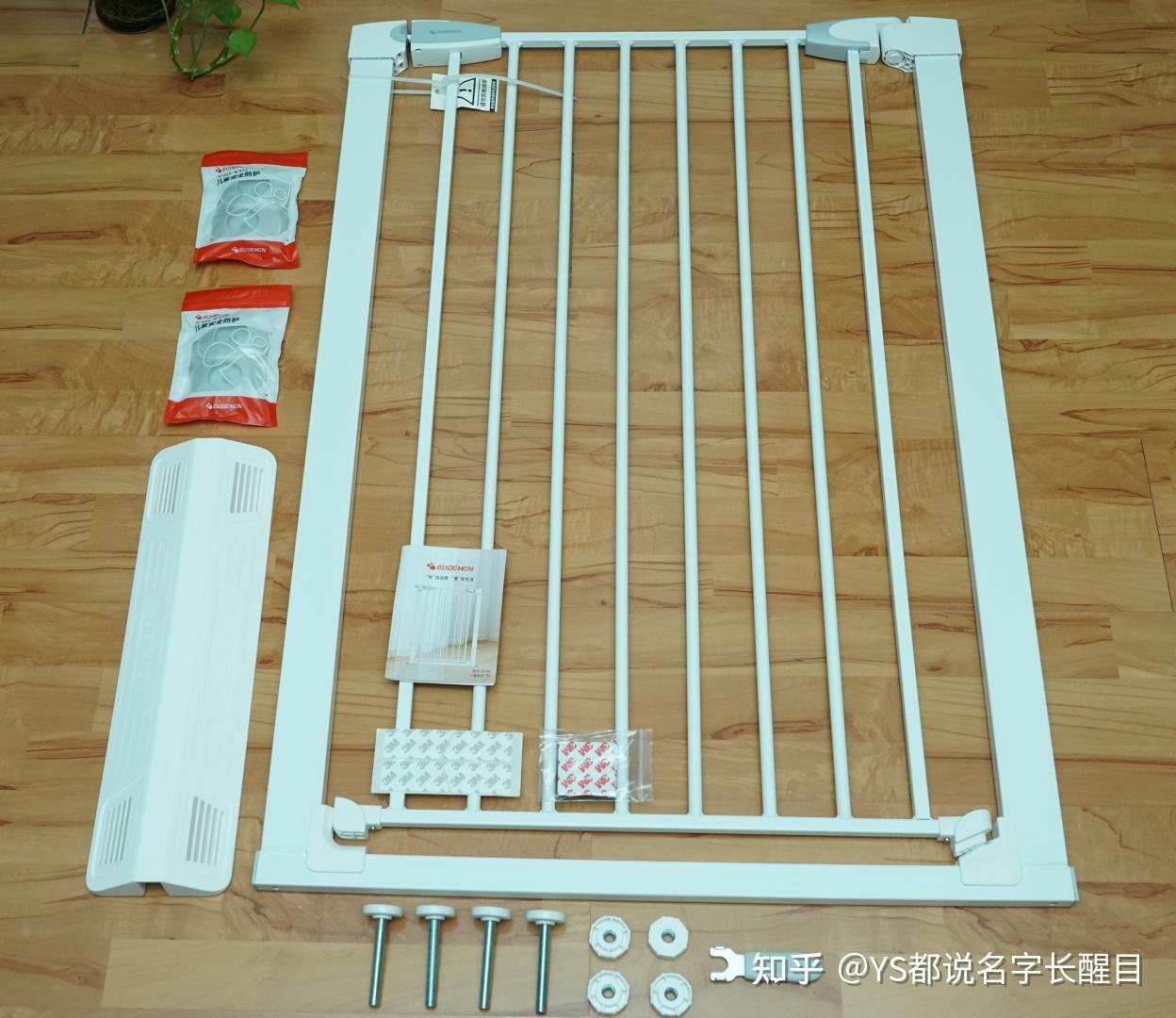 孩子又“越狱“了,为了减少意外,我入手了攸曼诚品儿童安全门栏 - 知乎