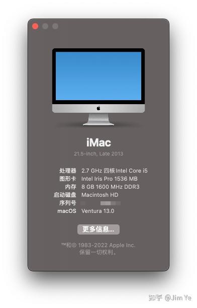 如何在不支持的Mac 上安装最新macOS Ventura? - 知乎