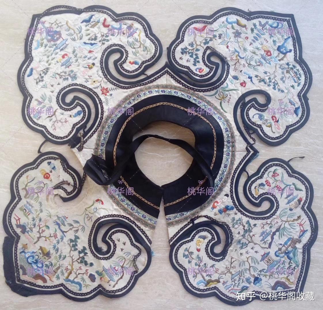 01古董衣修复(5):清代苏绣云肩绲边 - 知乎