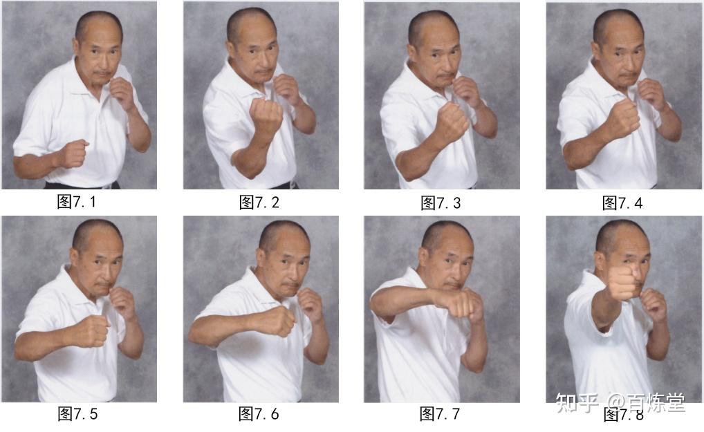 李小龙截拳道自我表达的集成勾拳①前手勾拳的角度变化