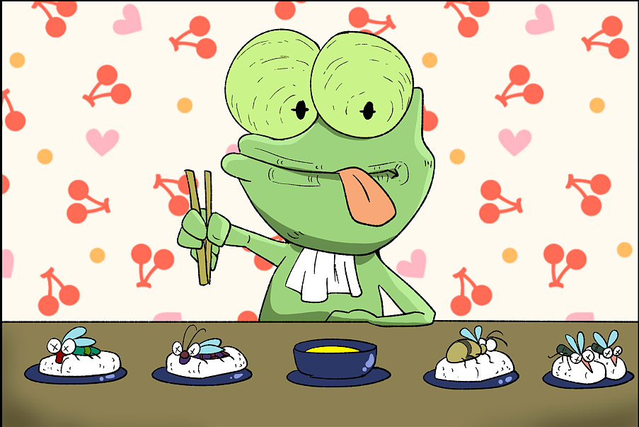 蒙知大自然的伪装者变色龙