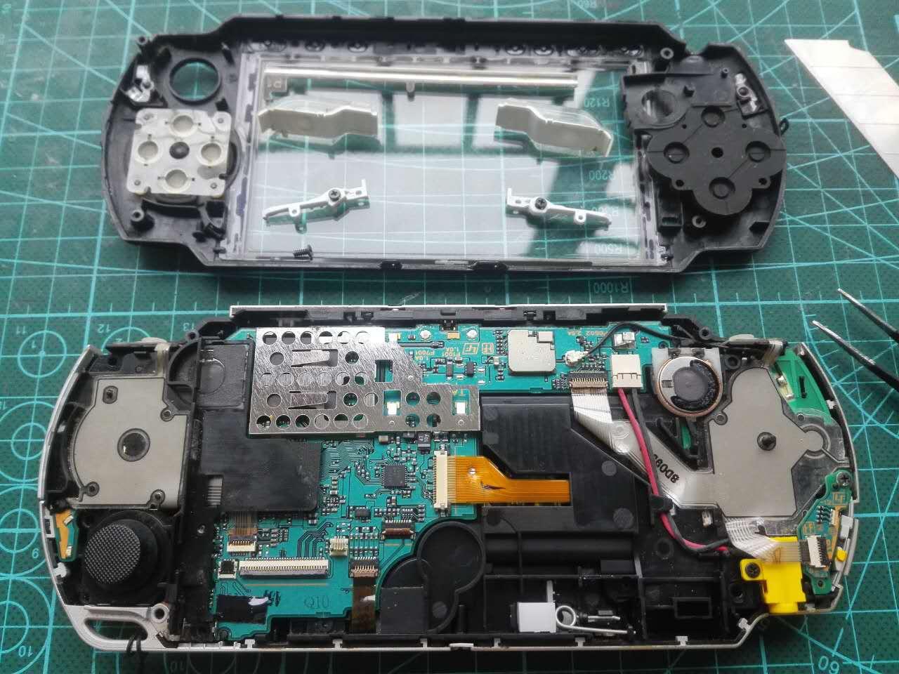 索尼大法psp3000拆解