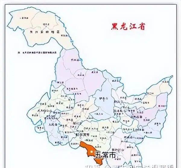 黑龙江五常市地图详情图片