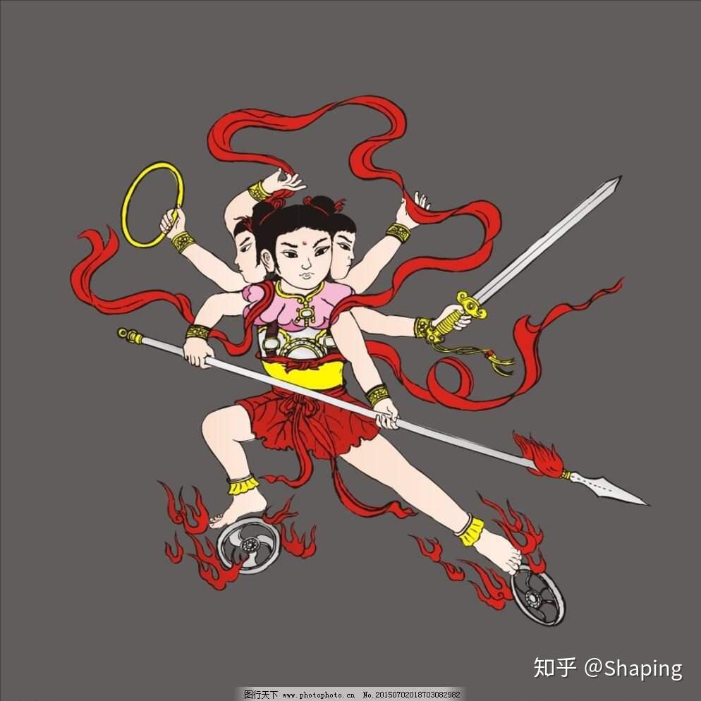 三头六臂代表人物:哪吒说到职场潜规则,最近在追一部美剧叫早间新闻