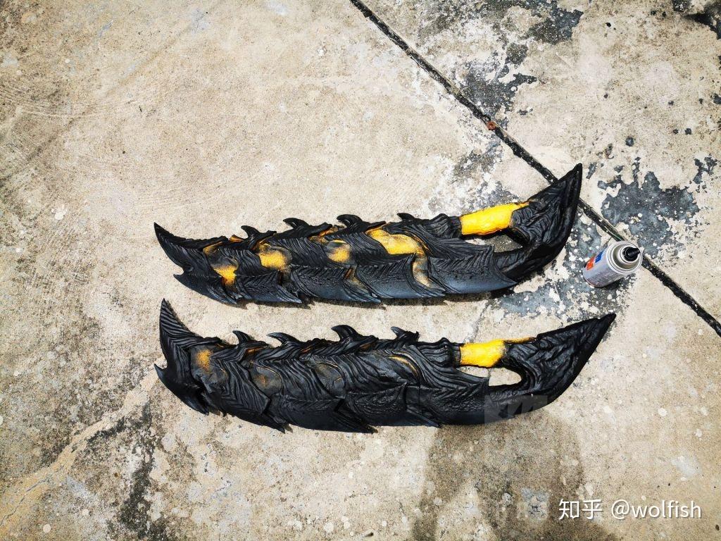 中国的怪物猎人玩家让冥赤龙武器活在了现实世界