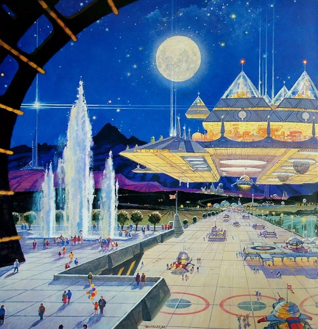 NASA御用插画师，太空科幻艺术家Robert Theodore McCall - 知乎