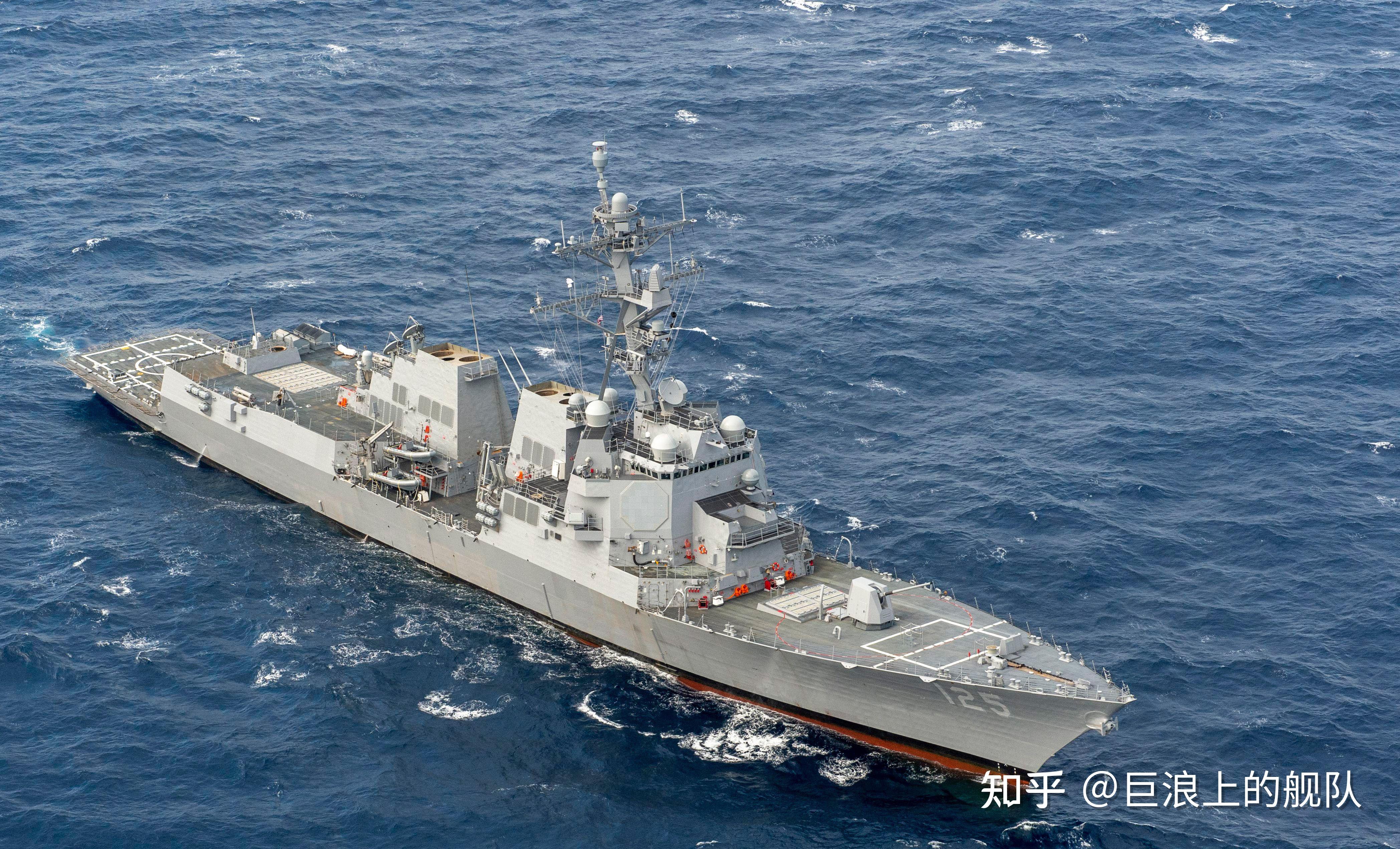 美国阿利伯克arleighburke级导弹驱逐舰