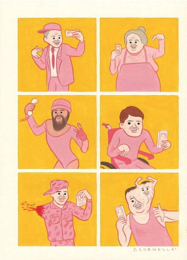 请收好这一波来自插画界的嘲讽