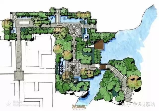 100款园林庭院景观设计平面效果图,总有一款是你喜欢的 - 知乎