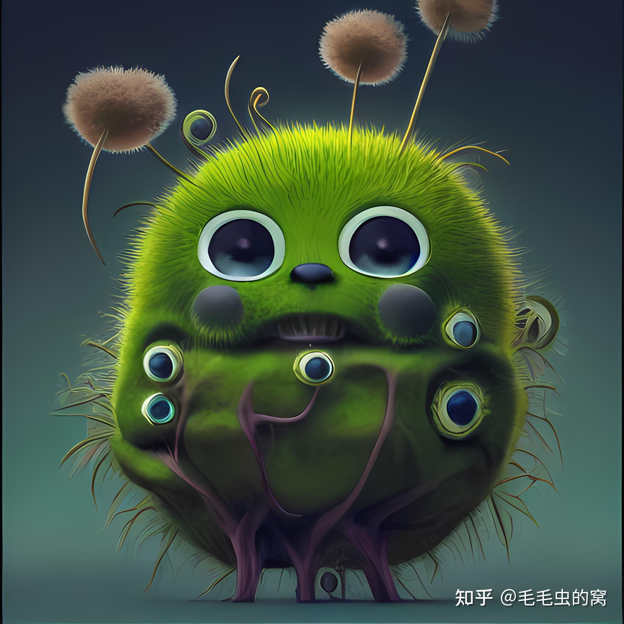 ai插画 | 绿色森林精灵,ai加ae,动起来的ai画像 - 知乎