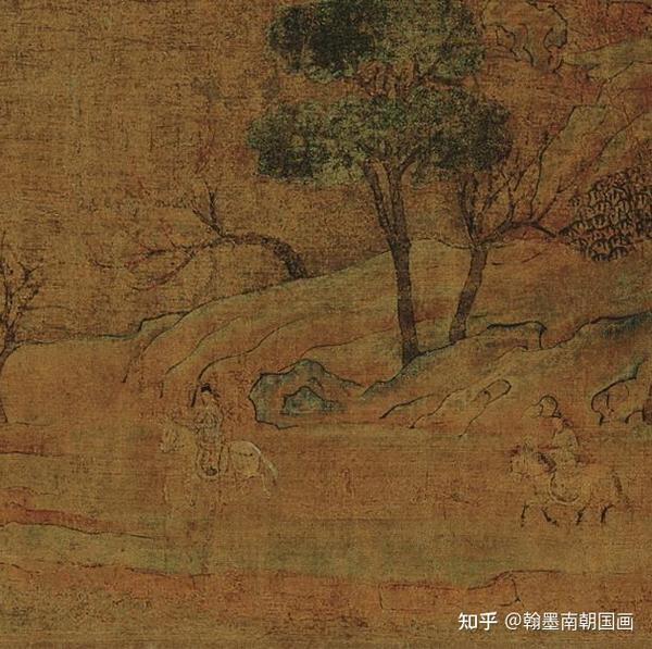 中国现存最早的山水画《游春图》赏析 - 知乎