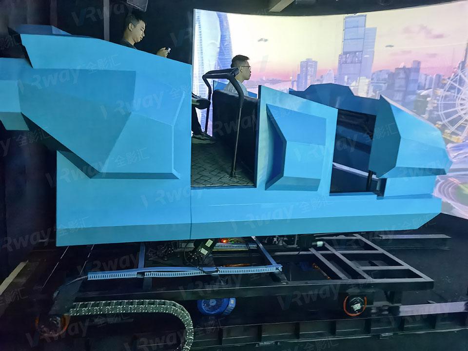 裸眼3d弧幕轨道影院带你开启奇幻之旅