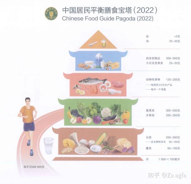 中國居民膳食指南2022年版更新總則