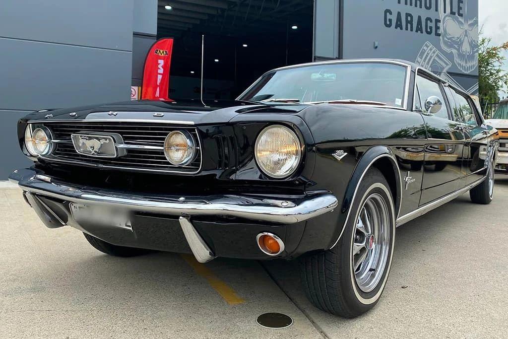 第一代福特野马见过吗加长的呢1965年福特野马加长版