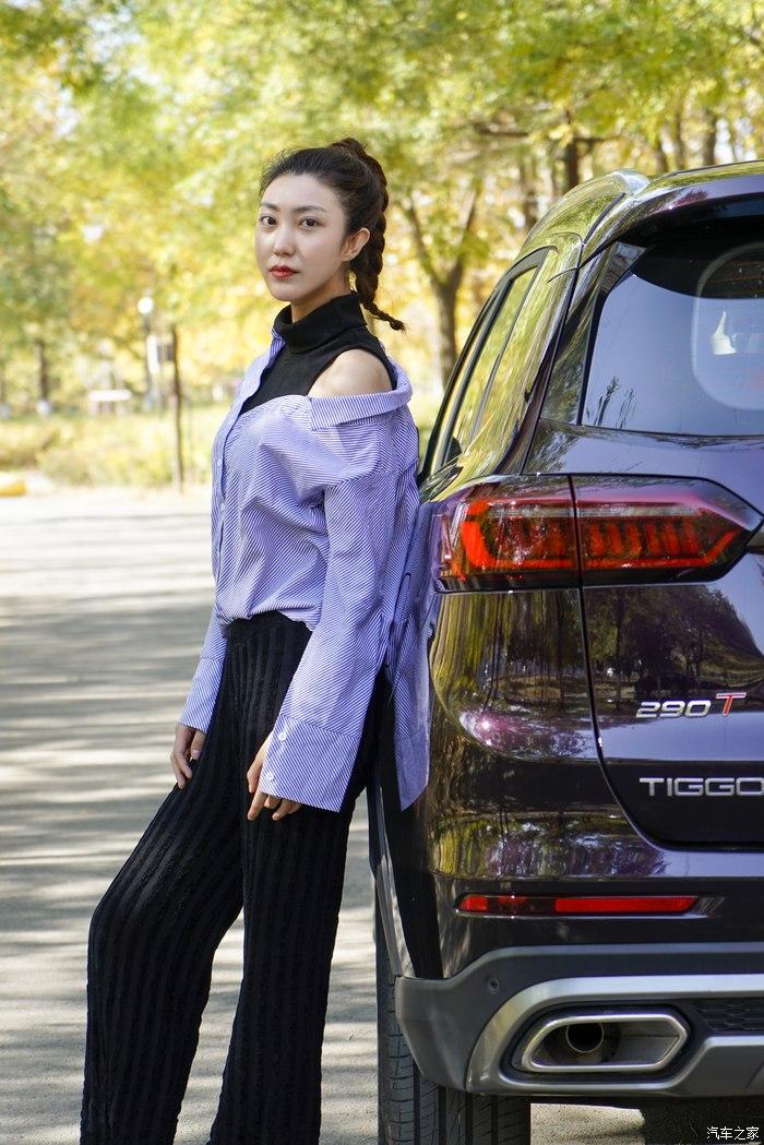 共享美好时光媳妇来当车模记录下与瑞虎8plus的甜蜜瞬间