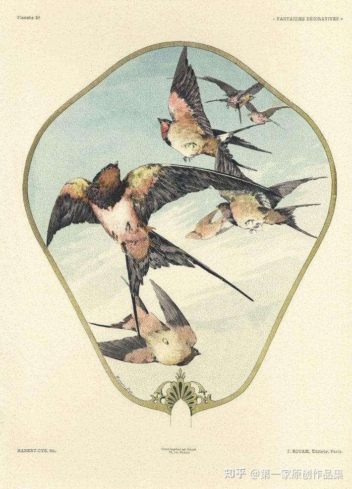 灵感来源花鸟昆虫纹饰图案