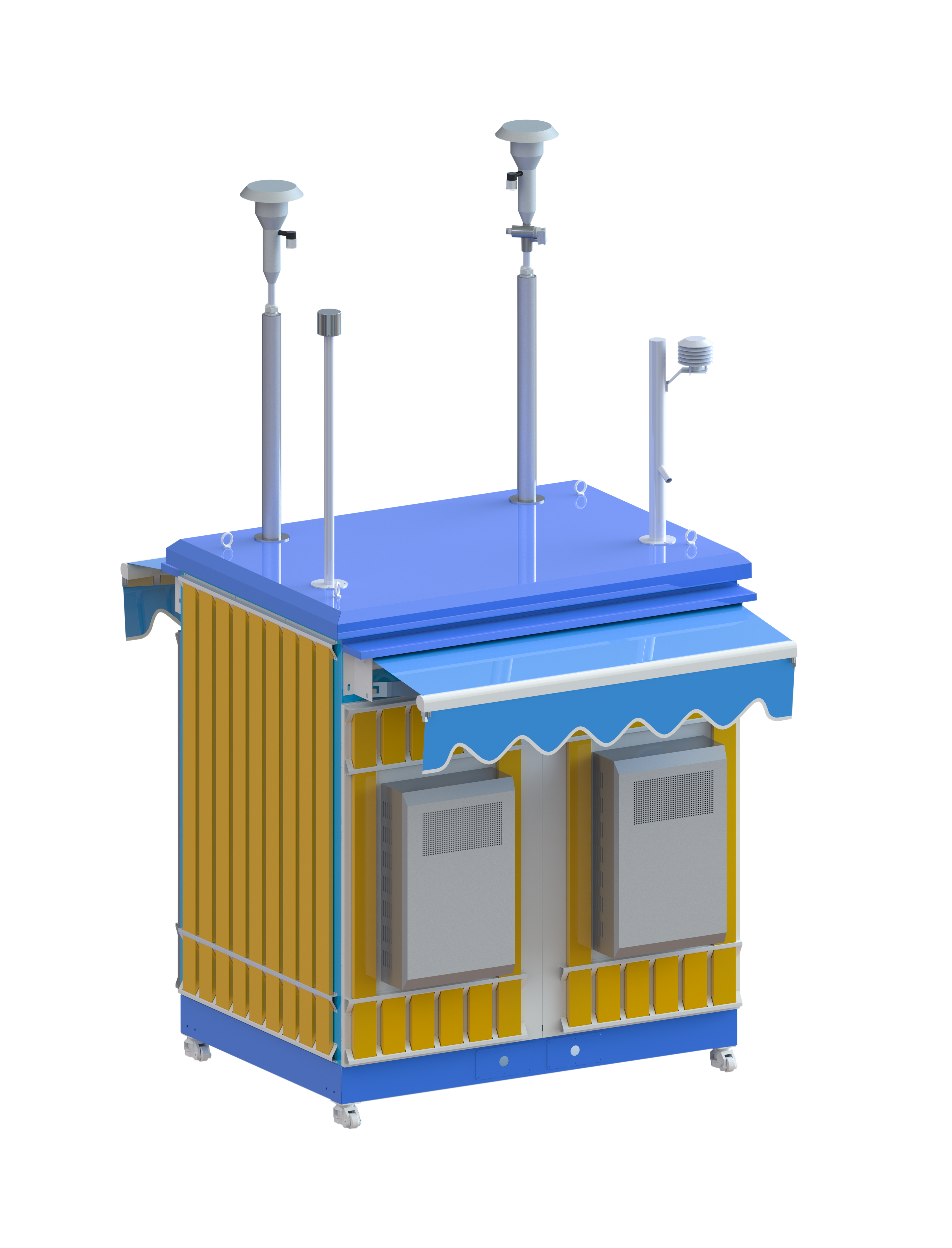 针对大气颗粒物浓度的监测研发出的智能型"图像视觉"传感器检测系统