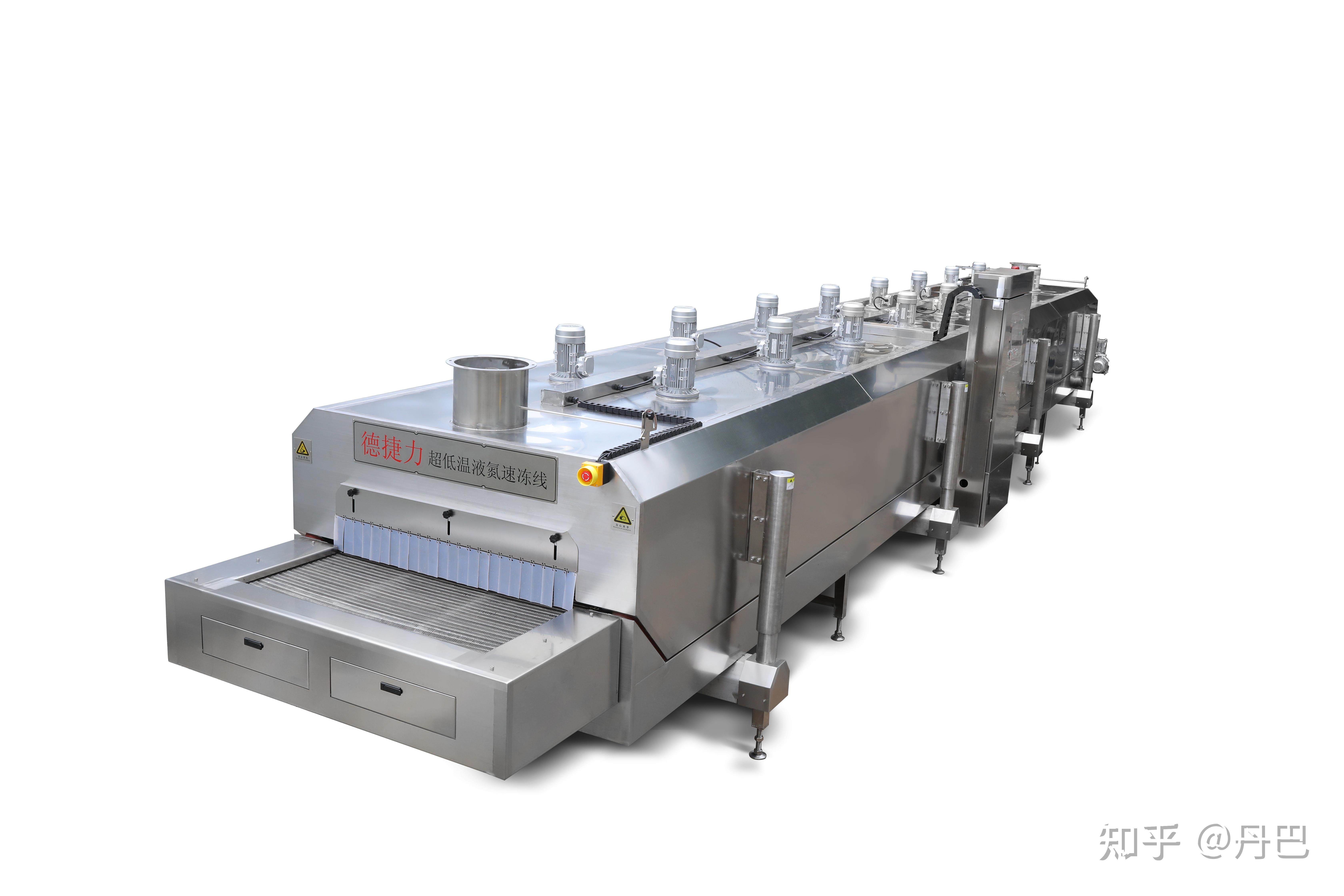 海鲜水果类速冻设备成都科莱斯隧道式液氮速冻机