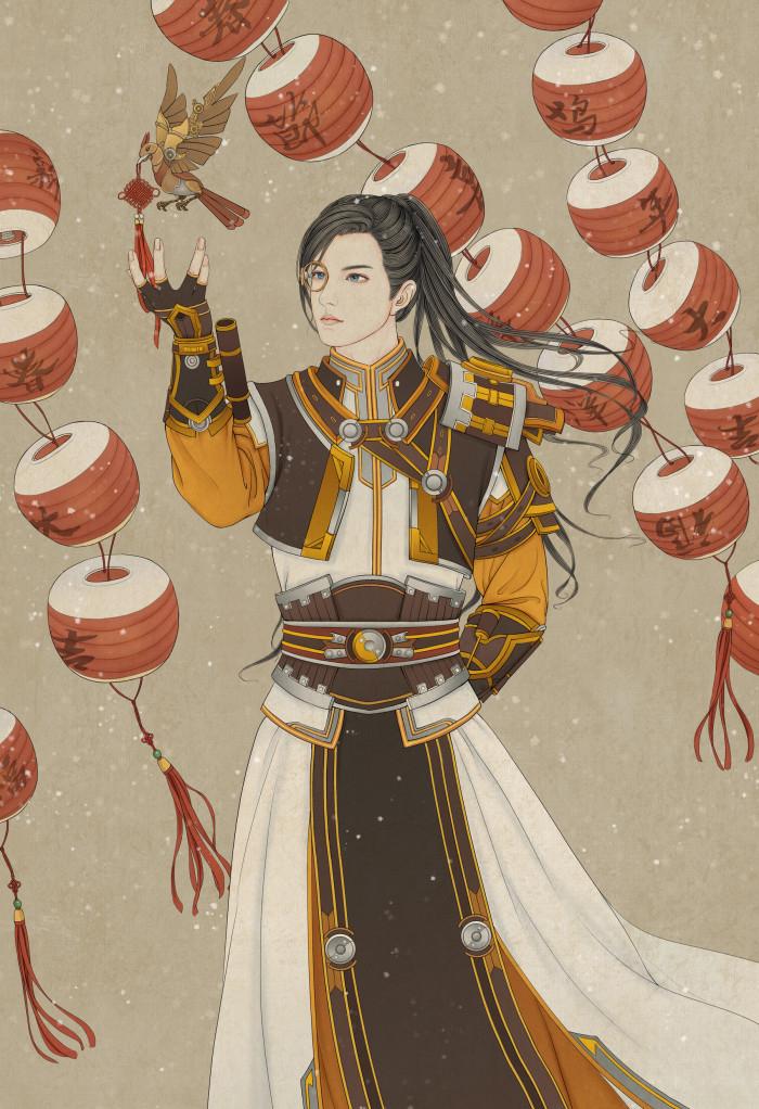 可能因为这部剧当时太火了,而千景绘画的又如此打动