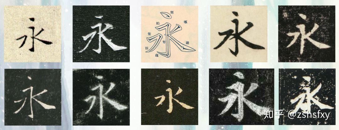 讲解最清晰明了的永字八法,原来古人的“永字八法”,竟然是这意思 - 知乎