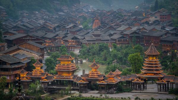中国少数民族-侗族的建筑文化特色 - 知乎