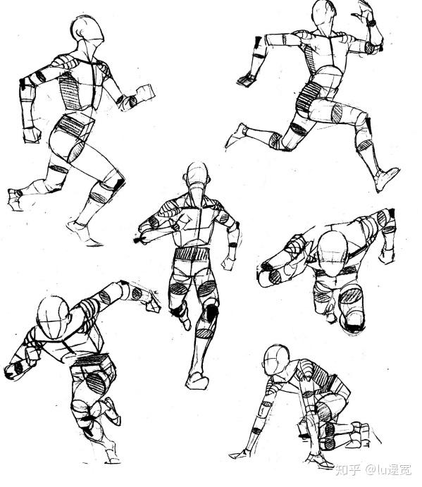 速写干货ep6体块人速写竟然这么画