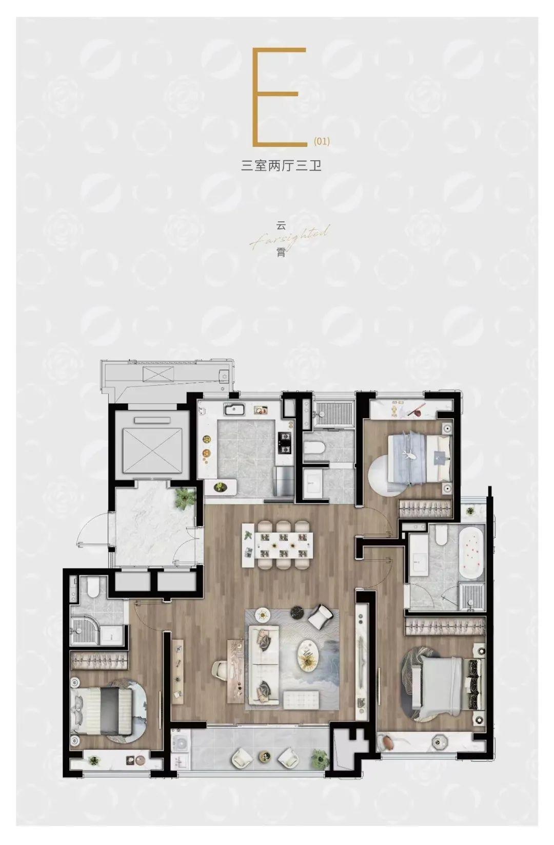 「陆家嘴·锦绣云澜」最新进展来了！官方户型图已出！2月22号开放长泰展厅，预计3月份开放售楼处和样板房！ - 知乎