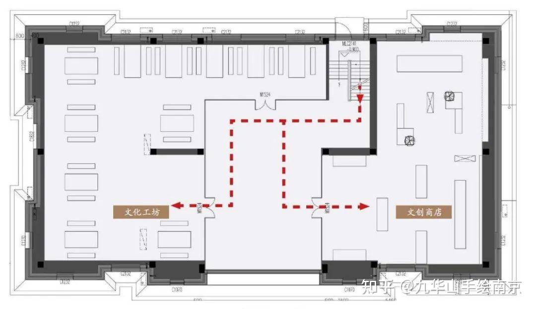 纪念品商店平面图图片