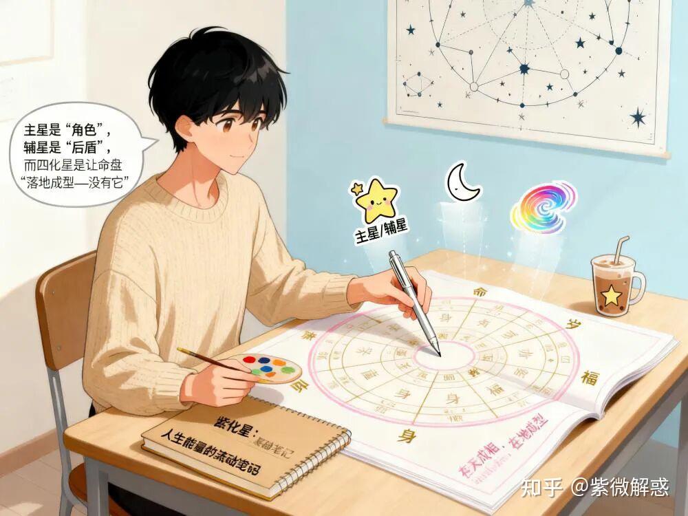 紫微斗数基础篇:四化星在人生中力量运用方式 - 知乎