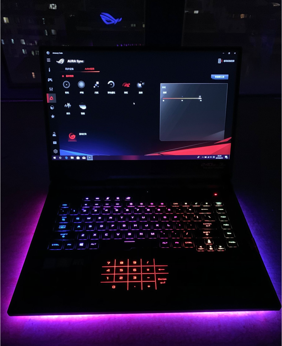 rog枪神3体验颜值性能都爆表的游戏本就该这样