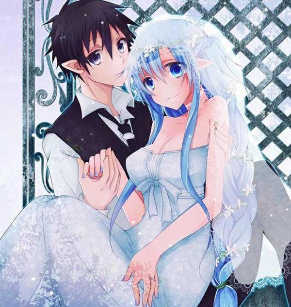 动漫美图姑娘长大了情窦初开不顾一切爱上了一个小伙子