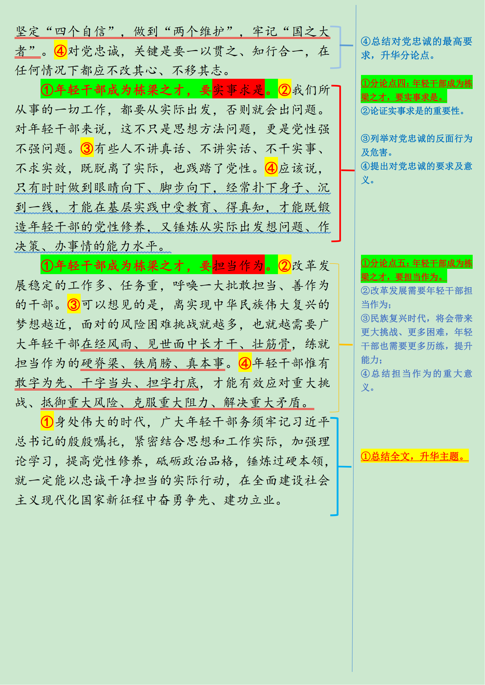 人民時評文章經典帶讀努力成為可堪大用能擔重任的棟樑之才