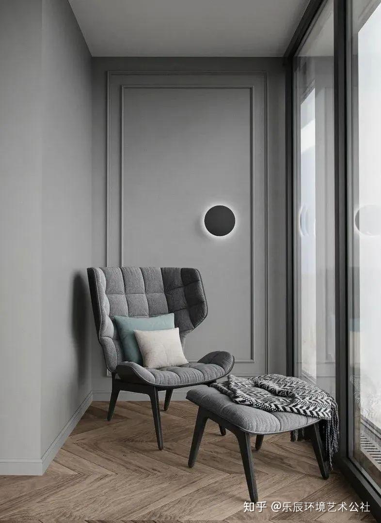 高级灰护墙板法式的优雅与极致