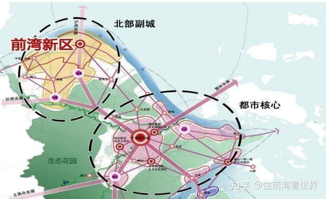 宁波前湾新区地理位置图片