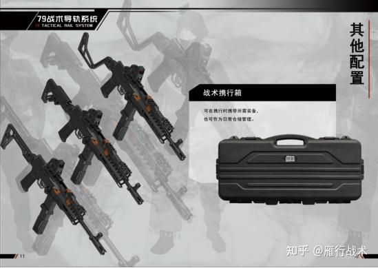 79式冲锋枪战术导轨系统--承影