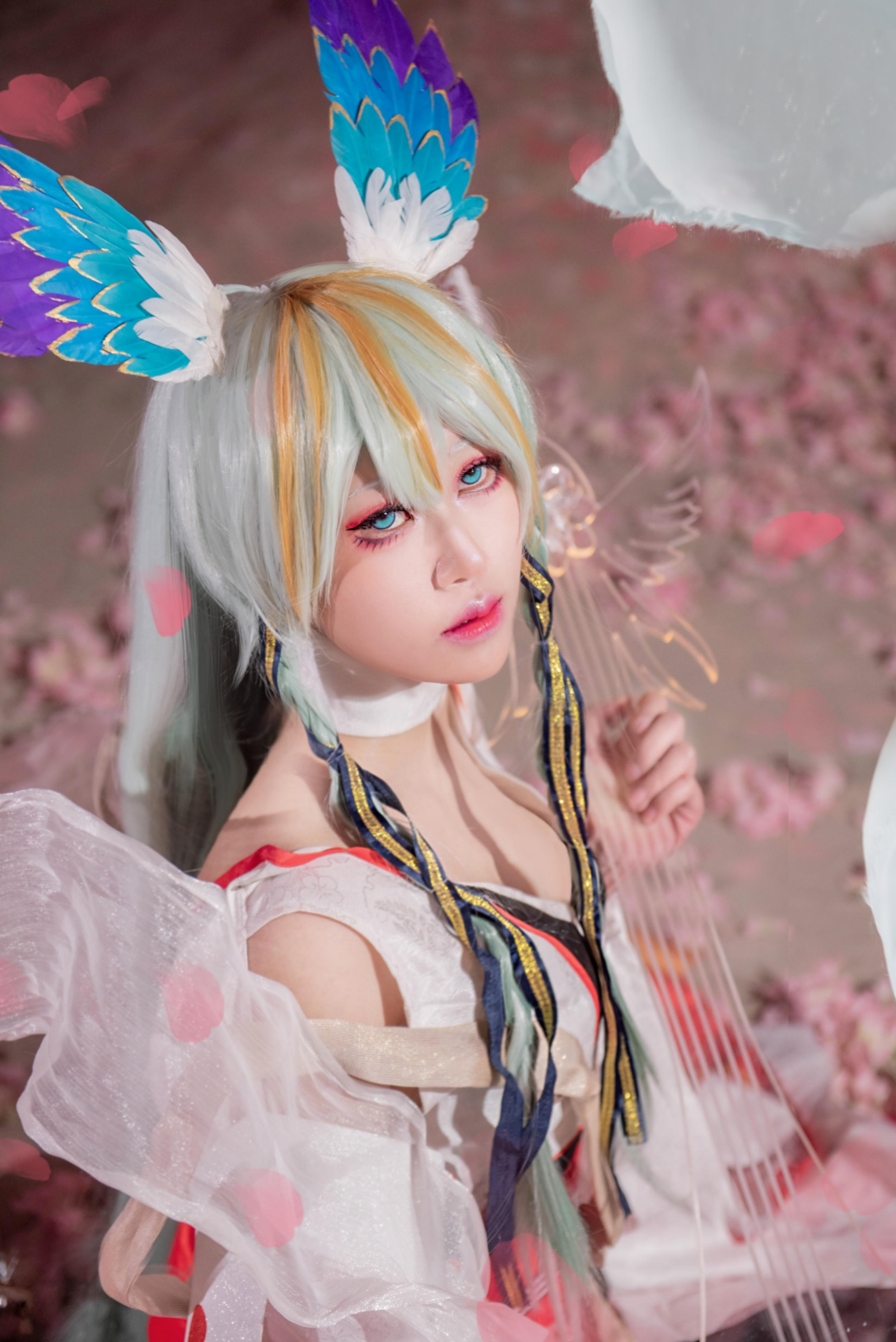 《阴阳师》紧那罗cosplay