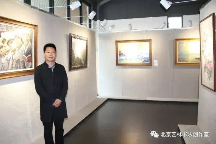 青年画家马文东先生中国画油画作品欣赏