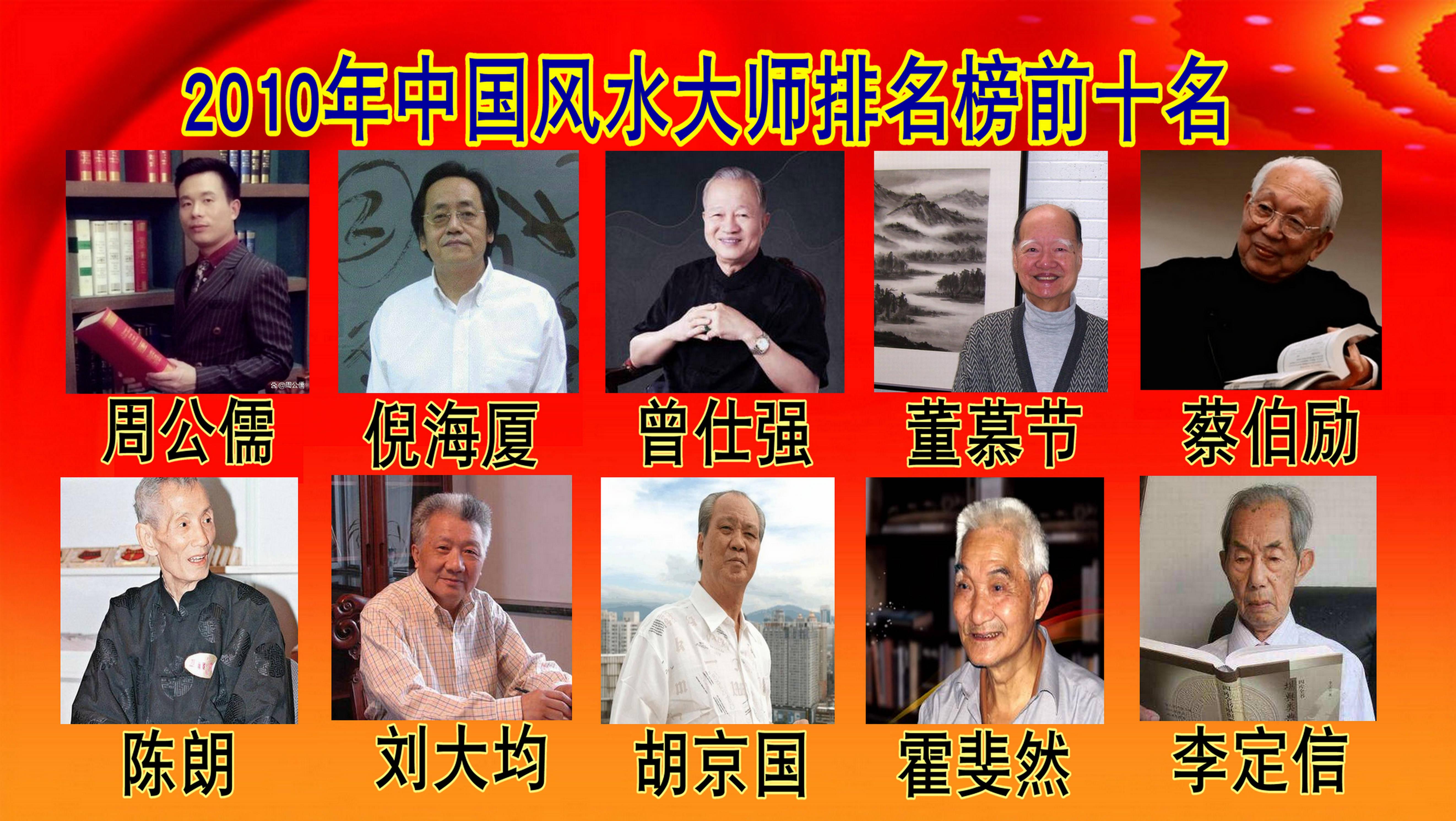 2000年-2023年度连续24年中国十大风水大师最完整排名榜单 - 知乎